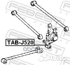 Сайлентблок задн цапфы toyota camry ACV3#/MCV3#