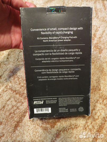 Зарядное устройство BlackberryPlayBook psm24v-120D