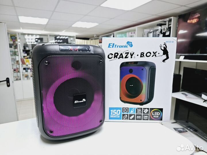Колонка Eltronic Crazy Box 150 (Окт139)