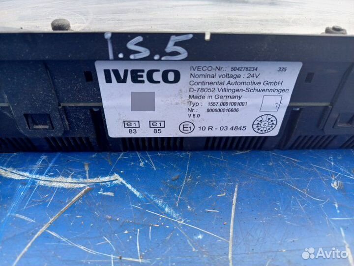 Панель приборов Iveco Stralis тягач cursor 10euro