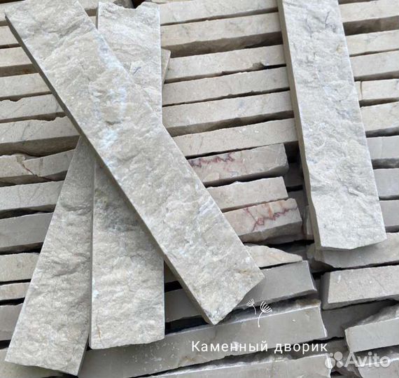 Полоса облицовочная Мрамор «Крем Марфил» (30*L)