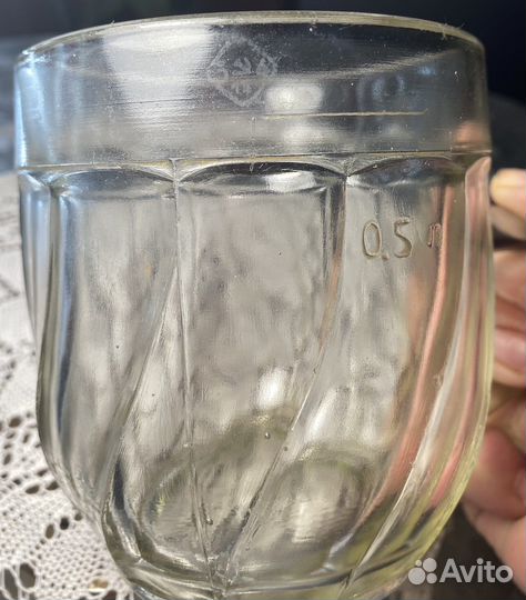 Квасная-пивная кружка СССР,1954 год,пузатая