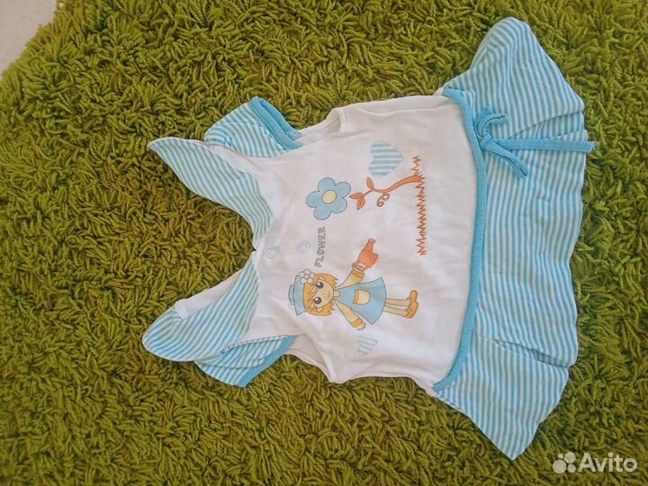 Вещи для девочки пакетом от 0 до года
