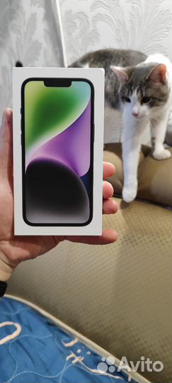 iPhone 14, 128 гб, цвет midnight, 2 sim