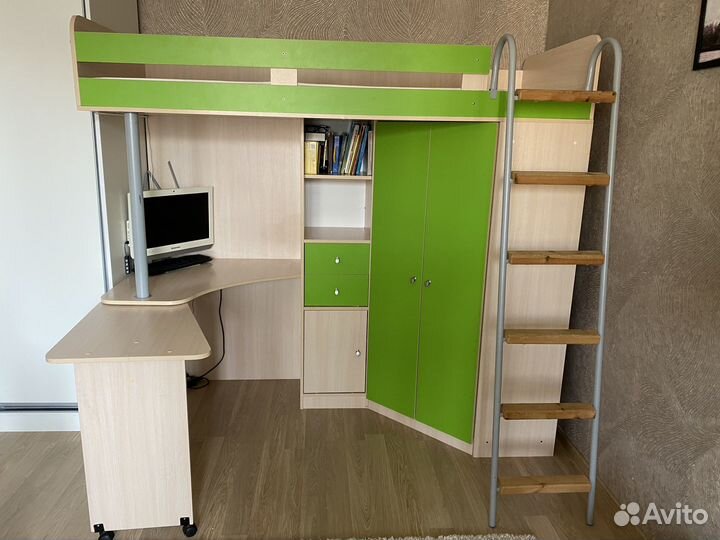 Детская кровать чердак