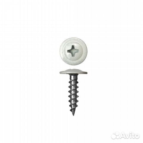 Саморез по металлу с прессшайбой острый 4,2 х 25