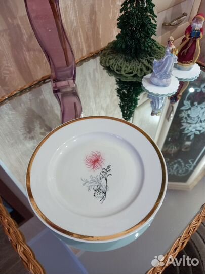 Тарелки винтажные большие новые