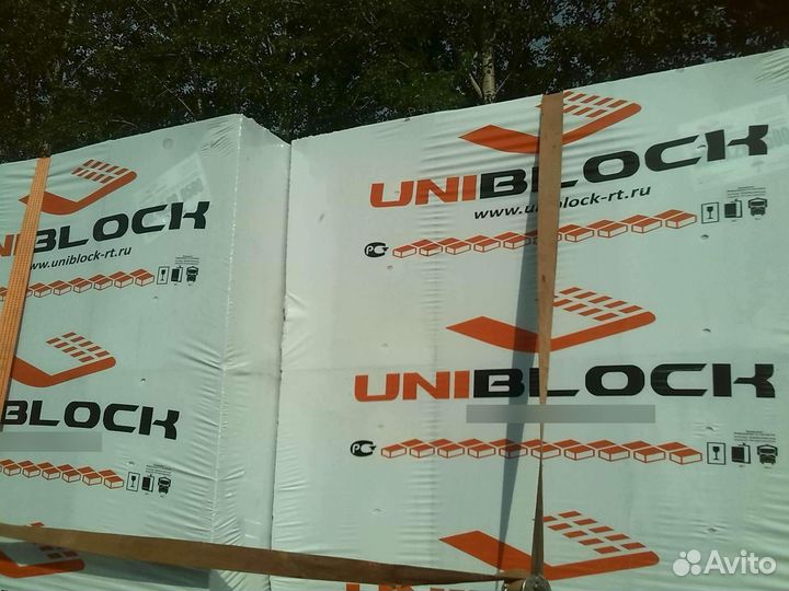 Газоблок Uniblock 625х300х200 D500