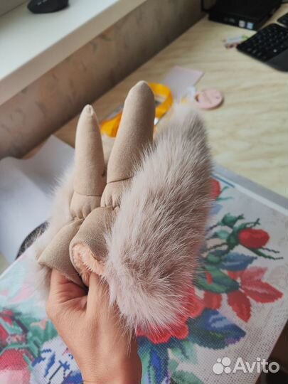 Варежки зимние женские