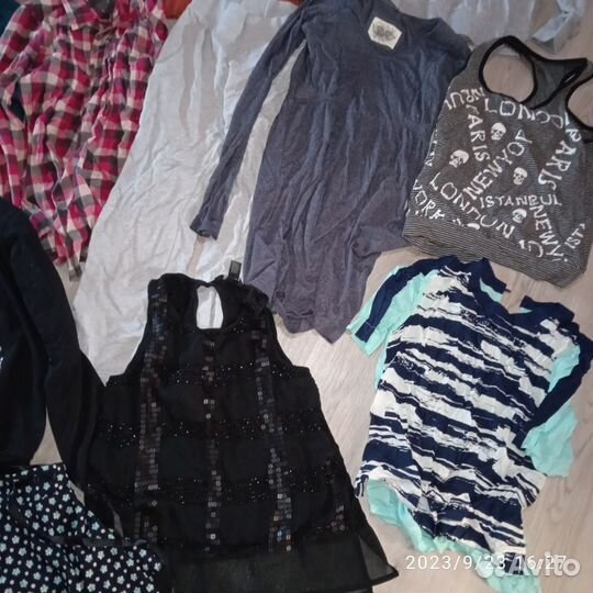 Пакет одежды 17 штук для девочки 12-15 лет