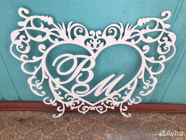 Буквы на свадьбу