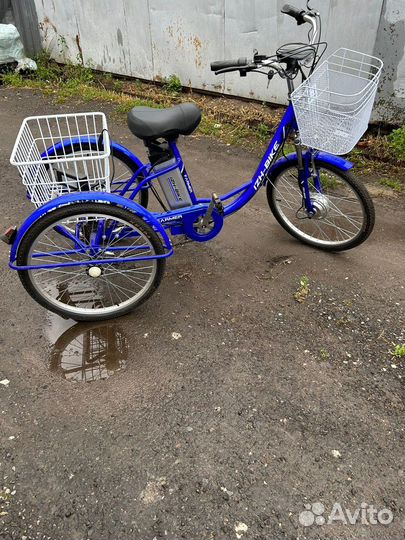 Электрический трехколесный велосипед IZH-bike