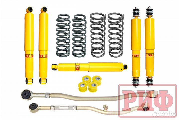 Лифт-комл риф Nissan Patrol Y61 2000+ лифт 100 мм