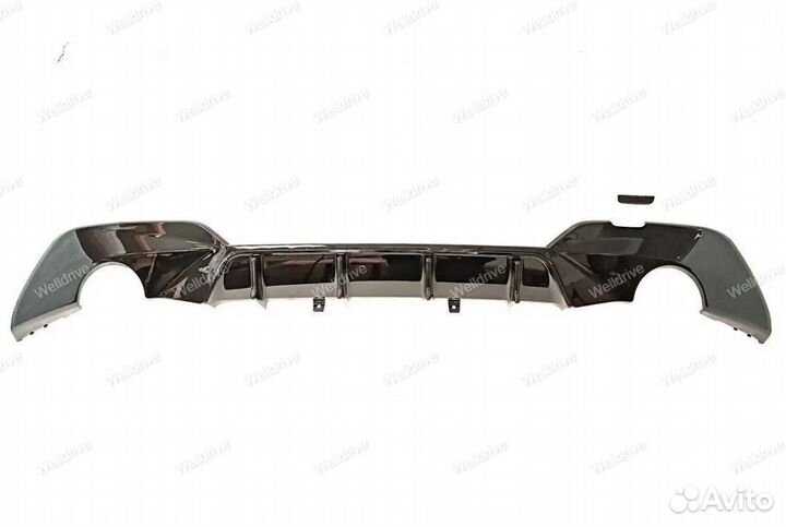 Диффузор BMW 3 G20 Agressor черный глянец