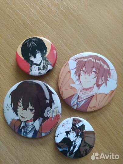 Значки великий из бродячих псов дазай