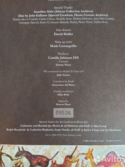 Календарь Pirelli 2009