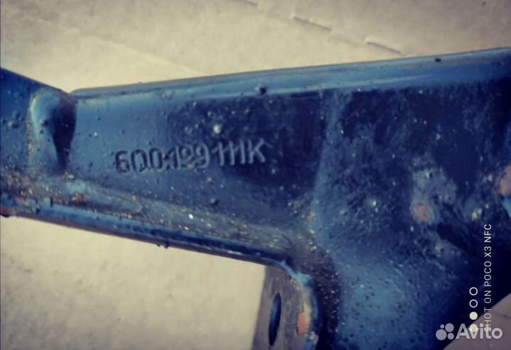 Кронштейн левый МКПП VW Polo, Skoda Fabia