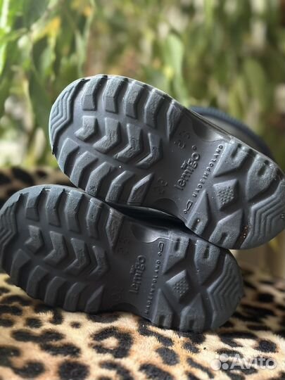 Детские резиновые сапоги lemigo 22