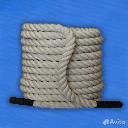 Канат для кроссфита натуральный от 40 до 48мм