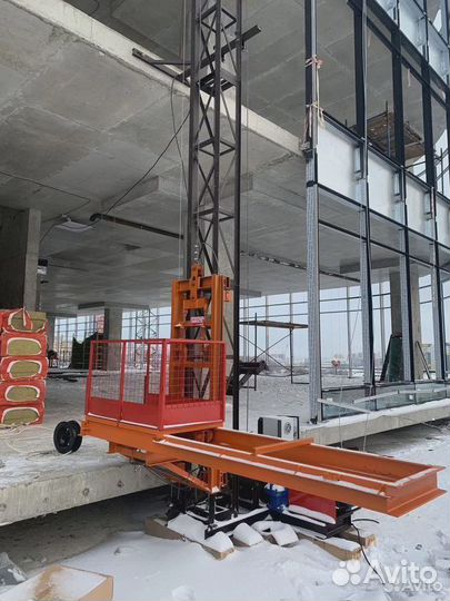 Подъемник мачтовый грузовой строительный 500 Пмг