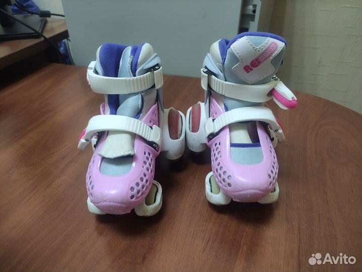 Ролики детские раздвижные р 25-28