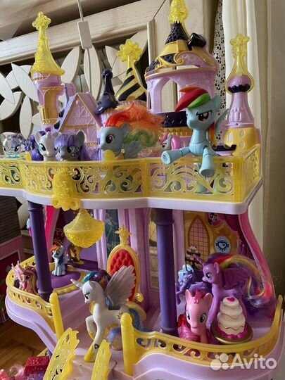 My little pony замок с пони