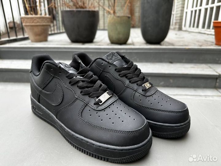 Кроссовки Nike Air Force 1 Low Black 37-43