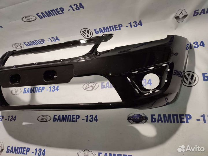 Бампер передний Лада Гранта Черная пантера 672