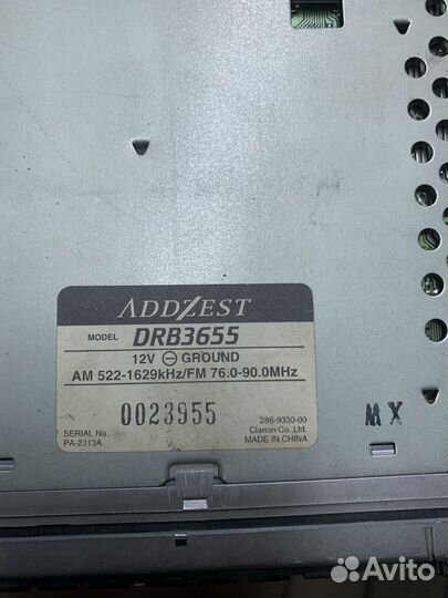 Автомагнитола addzest
