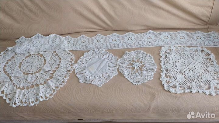 Салфетки вязаные крючком