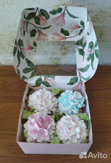 Зефир домашний, зефирные цветы