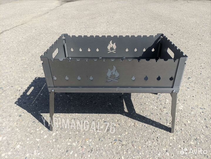Мангал разборный походный новый
