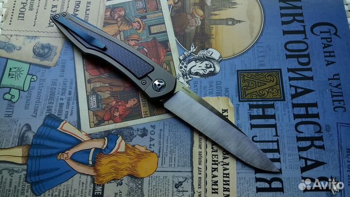 Piston/ Titanium/ Carbon/ S35vn