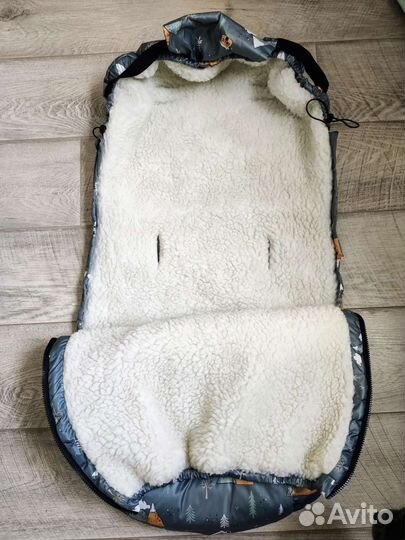 Зимний конверт в коляску