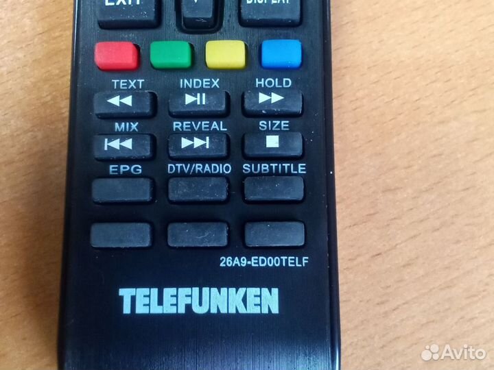 Пульт от телевизора Telefunken оригинал