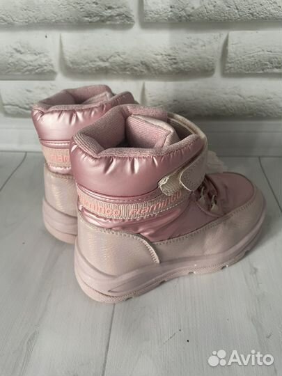 Ботинки демисезонные для девочки flamingo 25