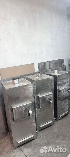 Печь для бассейна на дровах из нержавеющей стали