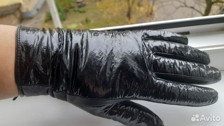 Перчатки женские кожаные 8 размер