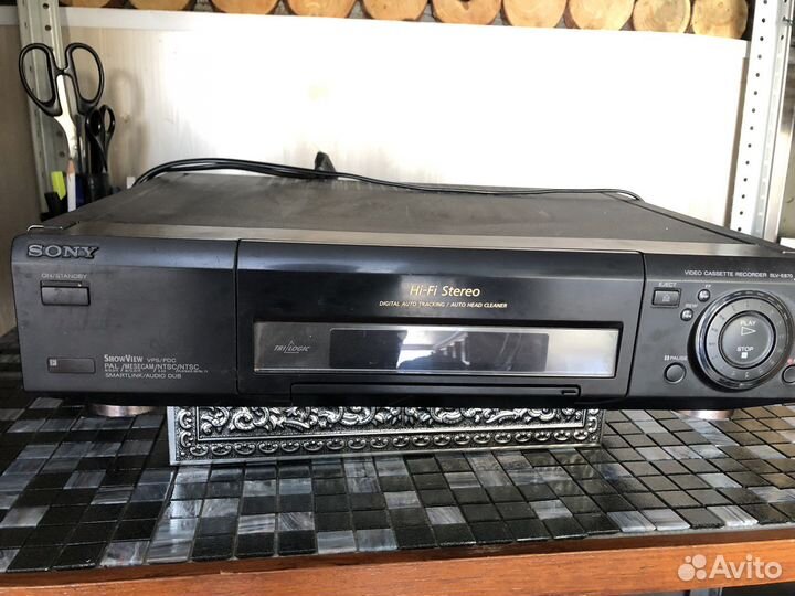 Видеомагнитофон sony SLV-E870EG