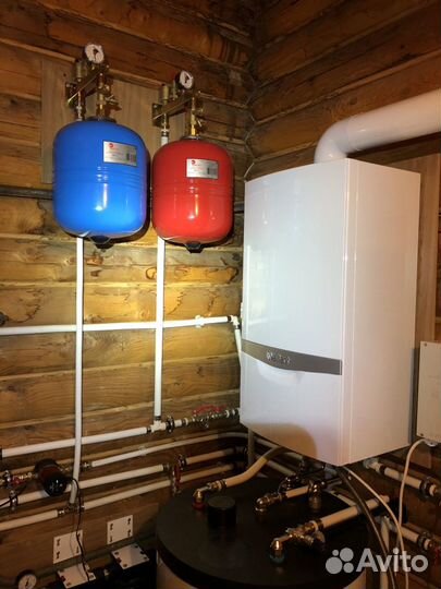 Монтаж отопления, водоснабжения, канализация