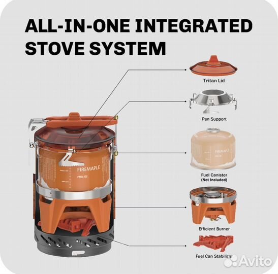 Fire-Maple X2 походная газовая горелка