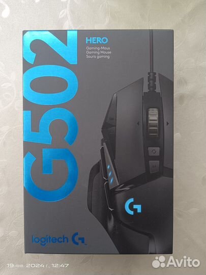 Игровая мышь logitech