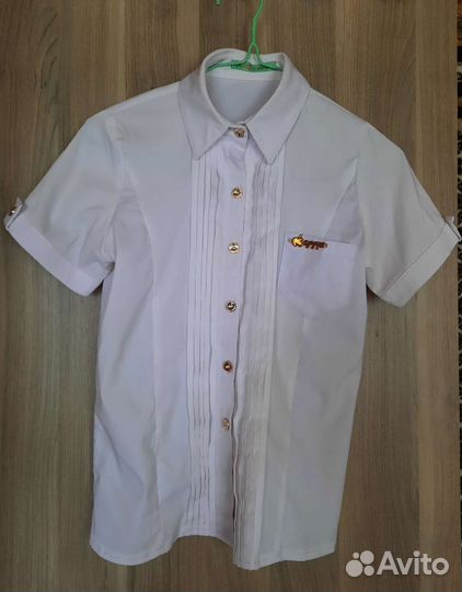 Школьная рубашка блузка