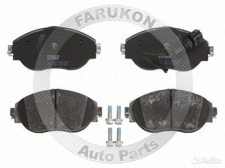 Тормозные колодки передние для Kia