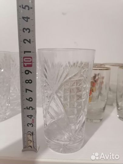 Хрусталь, фужеры, рюмки, бокалы