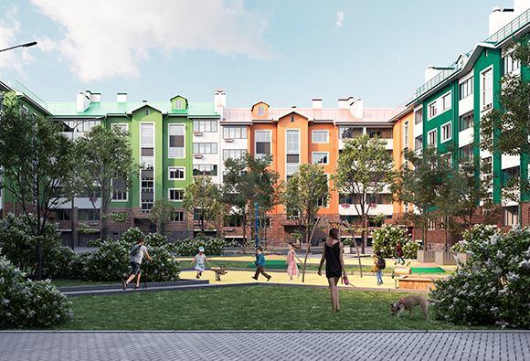 2-к. квартира, 66,3 м², 4/5 эт.