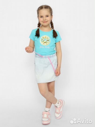 Футболка для девочки Cherubino cskg 63559-4 (122)