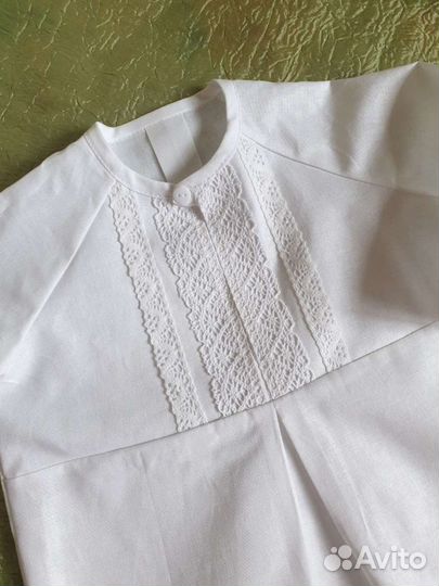 Крестильный набор. Крестильная рубашка