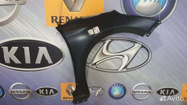 Крыло переднее Hyundai solaris 2 Лев