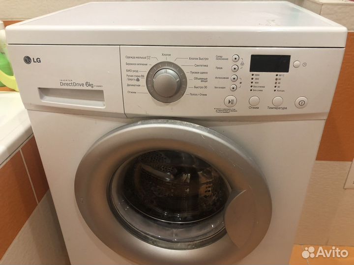 Стиральная машина с прямым приводом LG
